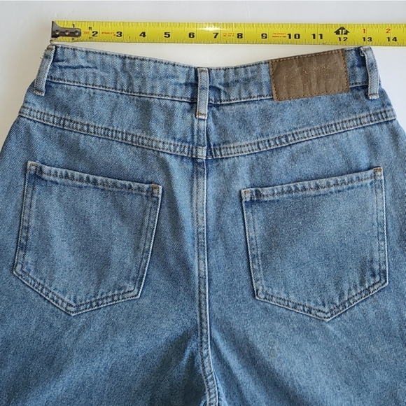 ONLY Onlverna Bomb  Balloon Baggy Jeans Light Blue Denim High Waist Size S / 32 - Picture 12 of 15